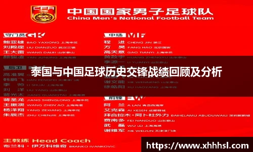 泰国与中国足球历史交锋战绩回顾及分析